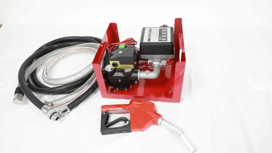 Portable Metering Diesel Fuel Transfer Pump Centrifugal Electric Oil Pump for Fuel Dispenser