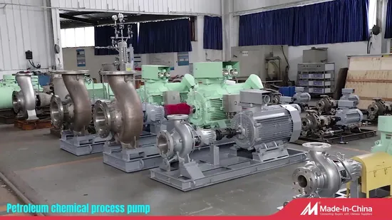 Kangqiao Slurry Oil Horizontal Suction Chemical High Temperature Centrifugal Axial Flow Pump for Chloride Evaporation Forced Circulating with ISO/CE 