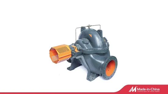 Leo Industrial Electric High Pressure Horizontal Single Stage Double Suction Centrifugal Water Pump for Farmland Irrigation 