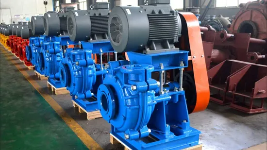 Gold Coal Mine Centrufugal Industry Mining Mud Sand Greval Centrifugal Slurry Pump 