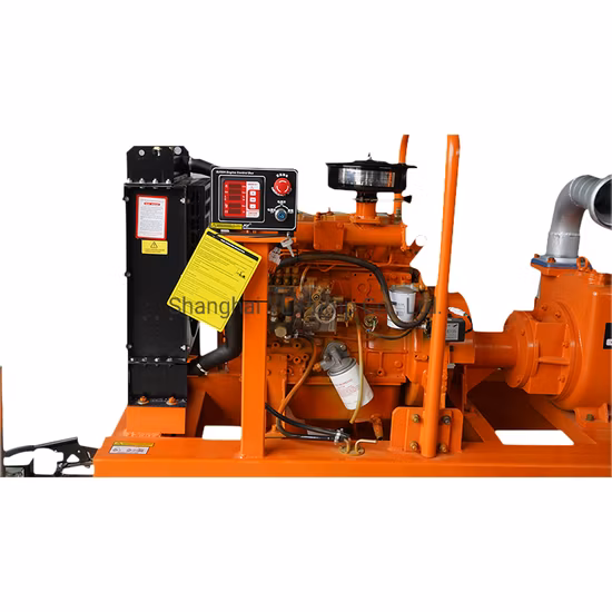 3 Inch Diesel Engine Driven Self Priming/Mine/Sewage/Trash/Slurry/Mud/Sand/Dirty Dewatering Water Centrifugal Pump